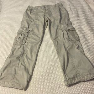 NWT Garage Chicago Low Rise Cargos in Cement Grey